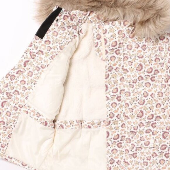 Rylee + Cru Parka Ski Jacket in Magnolia NWT with Removable Hood size 4-5Y - Picture 2 of 12